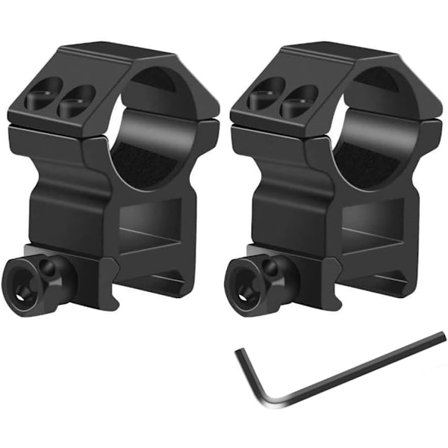 Kikkertsikter, Høyprofil Kikkertfester 1 Tomme Kikkertfester for 20mm Picatinny-skinne, 2stk/pakke【ad】_yux