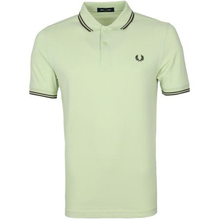 Fred Perry twin tipped shirt Grøn, Herre Polo