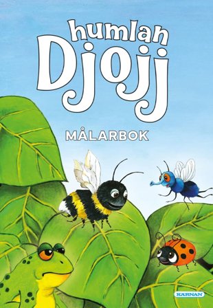 KÄRNAN MÅLARBOK HUMLAN DJOJJ Skapa & pyssla Unisex ONESIZE