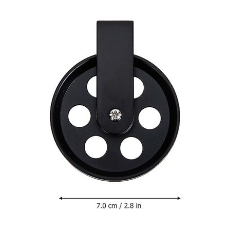 Vintage Iron Wheel Pulley Light Lifters Cable Wire Lifter