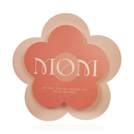 3 kpl Kokoontaitettava kukkalaatikko kukkakimppujen pakkaamiseen VAALEANPUNAINEN