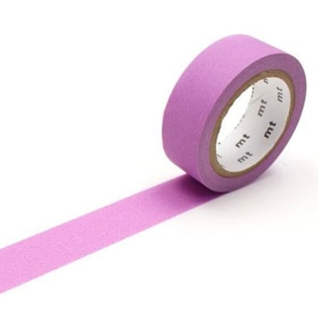 Maskiteippi - MT MASKING TAPE - Violet - 15 mm - 7 m - Washi-paperi Mat