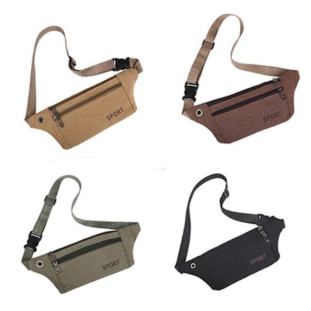 Stilren Slittålig Midjeväska Justerbar