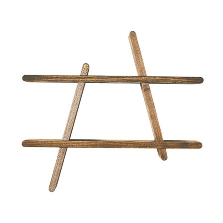 Andersen A-Shelf medium hylla, dark wood | Inredning > Hyllor > Hylla | Bagaren och Kocken