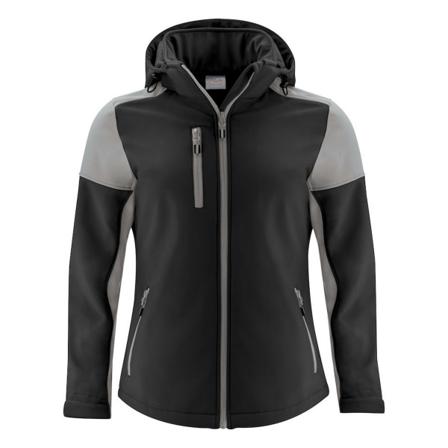 Printer Dam/dam Prime Soft Shell Jacket Xs Svart/antraci