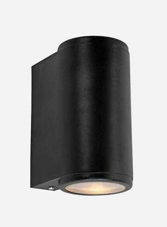 Mandal 1370 utelampe - sort