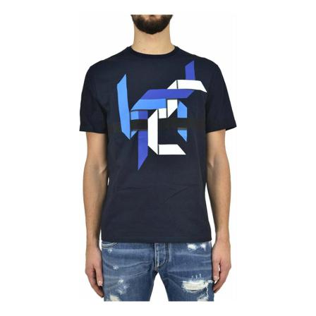 Neil Barrett T-Shirts Blå, Herre