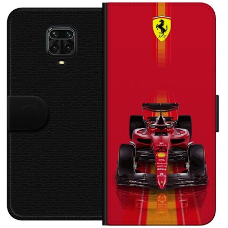 Yhteensopiva Lompakkokotelo Xiaomi Xiaomi Redmi Note 9S Ferrari Formula 1 -auto ikonisessa punaisessa muotoilussa urheilullisella tarkkuudella