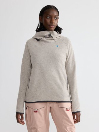 Klättermusen Falen Wooly Hoodie Damen - Clay - L