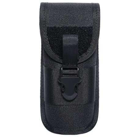 XJ-Lasikotelo Kannettava Aurinkolasikotelo Suojalasien Säilytyssuojalaukku Nylon Vedenpitävä Taskulamppu Po