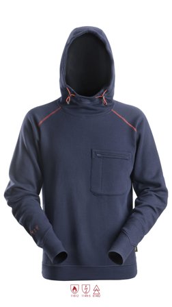 Snickers Workwear 2862 ProtecWork Hættetrøje marineblå 3XL, Tøj