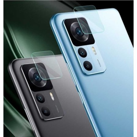 2-PACK Xiaomi Mi 12T / 12T Pro Protection Linssinsuojaus Kameran suojaus