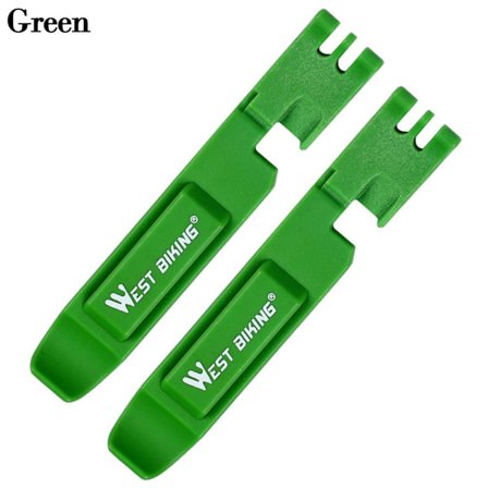 2st Däck Nyckel Reparationsverktyg Öppnare GRÖN Green