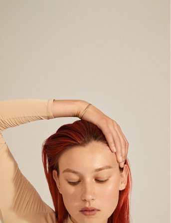 Pilgrim Joanna Recycled Flat Snake Chain Bracelet - Gold - ONE SIZE