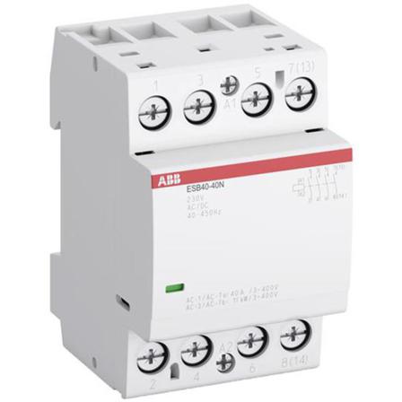 ABB ESB40-40N-06 Normkontaktor 4 lukkede, 40 A, 230 V, Elfordeling & strømforsyning