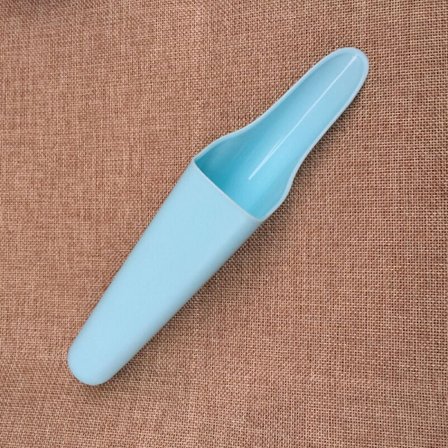 1 ST??CK 23x5,5 CM Mini Trädgårdsodlingshink Krukväxt Bonsai Jord Spade Plastkopp Spade Suckulentväxt Trädgårdsredskap (blå)