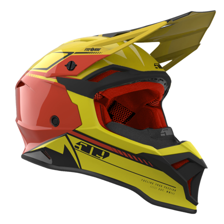 509 Atmosphere Snøscooterhjelm Adventure Oransje Pop XL