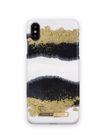 Unisex deksel, iPhone XS Max Gleaming Licorice, iDeal of Sweden