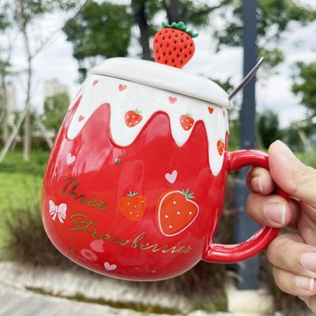 Keramisk kaffekrus morgenmadskrus C C