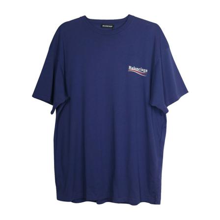 Balenciaga Vintage T-Shirts blå, Herr, Herr, Storlek: S