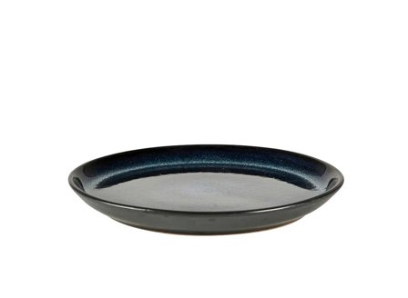 Bitz Gastro Tallerken Svart-Mørkblå Ø17
