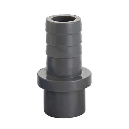 10 PVC Plastik Fittings Fleksible og Stive Slange Hurtigforbindelse Oxygenering Forbindelse 20*16mm Grå