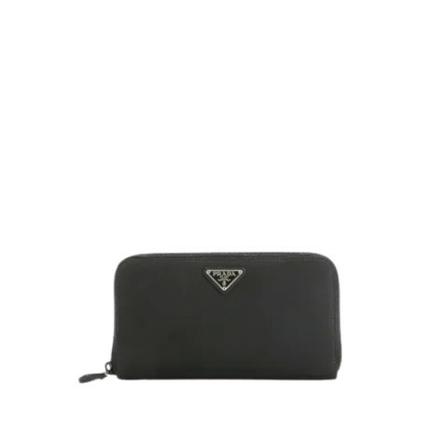 Prada Vintage Pre-owned nylon punge Sort, Dame Vintage Accessories, Størrelse: ONE Size