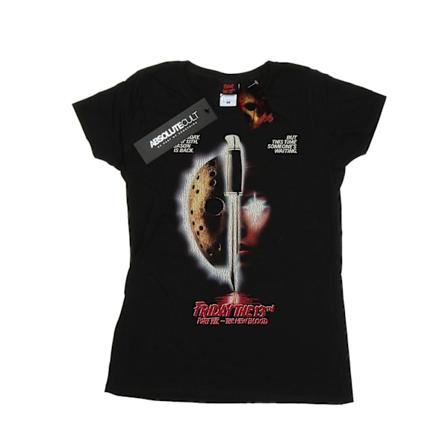 Fredagen den 13:e Dam/Dam The New Blood Bomull T-shirt L Svart Black L