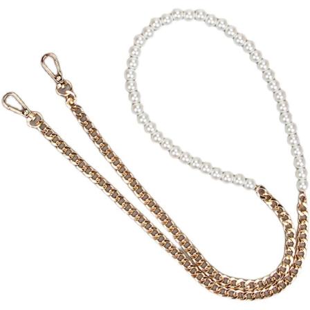 Perleveske crossbody kjedeveske tilbehør skuldertaske kan bæres med håndstropp