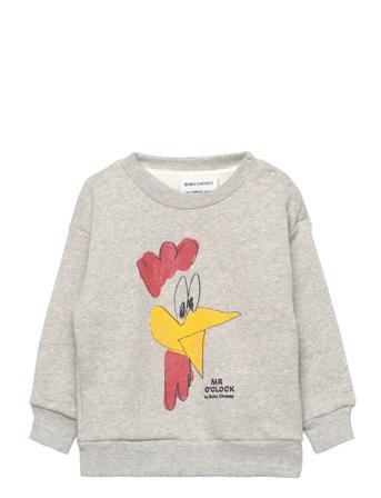 Mr O'clock Sweatshirt Sweatshirt Trøje Grå Bobo Choses