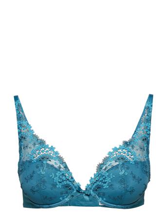 Wish Lingerie Bras & Tops Push Up Bras Blå Sim Pérèle