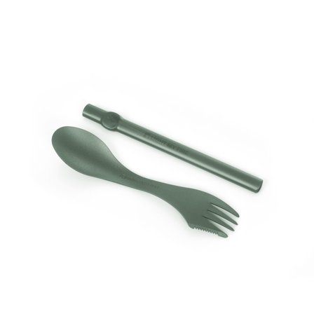 Light My Fire Spork n Straw Bio eating utensils Green OneSize