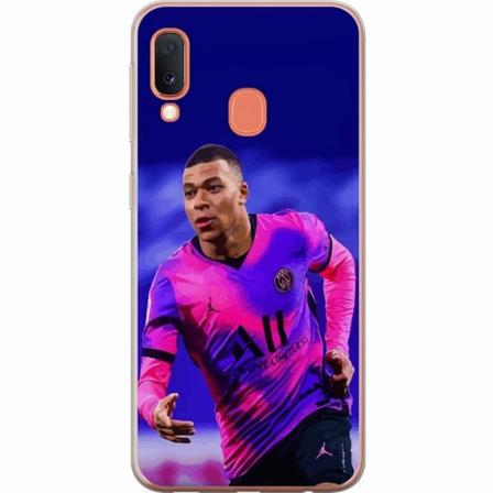 Samsung Galaxy A20e Genomskinligt Skal Kylian Mbappé