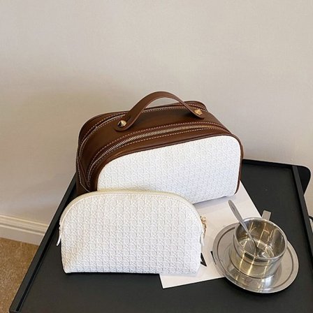 2stk Kosmetikkpose Oppbevaringsposer KAFFE