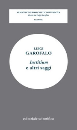 Iustitium e altri saggi Luigi Garofalo
