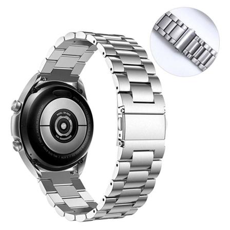 22mm Universal titaniumlegering + urrem i rustfrit stål - Sølv Silver grey