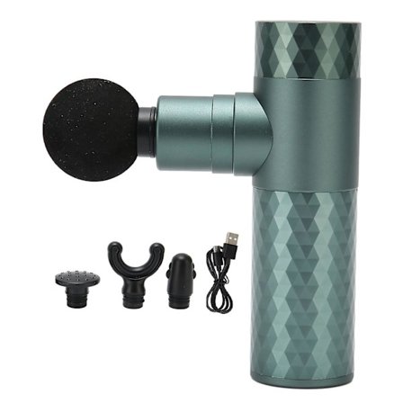 Mini Massager 4 Hastigheder Dyb Afslapning Stress Relief Metal Håndholdt Elektrisk Dyb Percussion Massager Til Kvinder Mænd