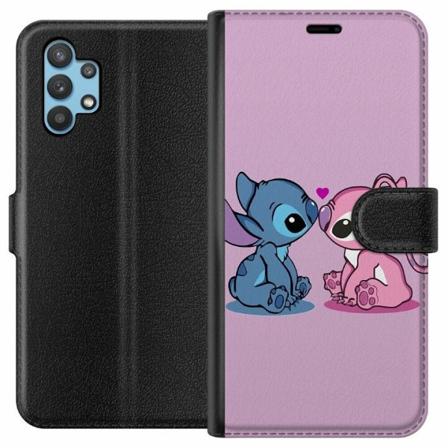Samsung Galaxy A32 5g Plånboksfodral Lilo And Stitch