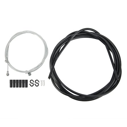 BOLANY Bromskabelset för Mountainbike, Ersättningsset Bromskabel och Hölje Svart