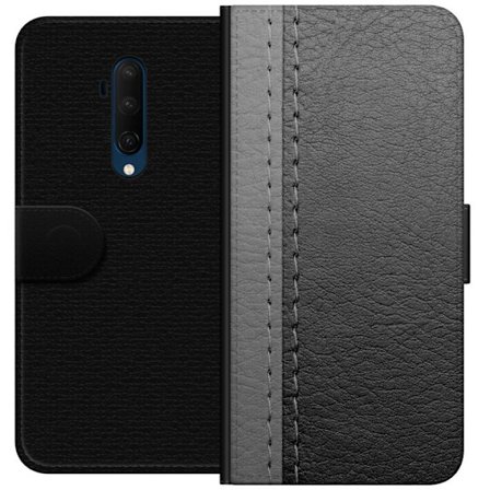 Kompatibel Tegnebogsetui til OnePlus OnePlus 7T Pro Grå Fløjl Læder