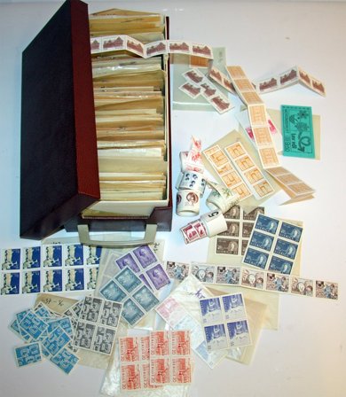 Sverige - Samling i 1 kartotekskasse - Postfrisk