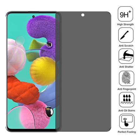 2-pack Anti-spy Skärmskydd Hd 0,3mm Samsung Galaxy A52s 5g Transparent