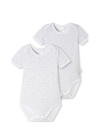 Baby Body 1/2 White Schiesser
