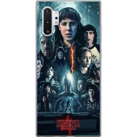 Samsung Galaxy Note10+ Genomskinligt Skal Stranger Things