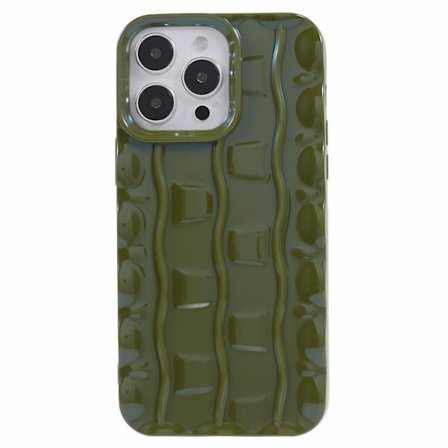 För Iphone 14 Pro 3d Stripes Pattern Phone case Flexibelt Tpu Stötsäkert cover