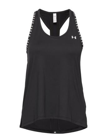 Ua Knockout Tank T-shirts & Tops Sleeveless Svart Under Armour