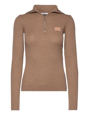Knitted Sweater Fool Harmony Pullover Brun ROSEANNA*Betinget Tilbud