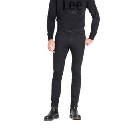 Lee, Malone Skinny Jeans Zwart, Heren, Maat:W34 L34