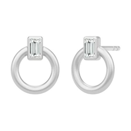 Julie Sandlau, Spirit Earstuds - Rhodium Szary, Kobieta, Rozmiar: ONE Size