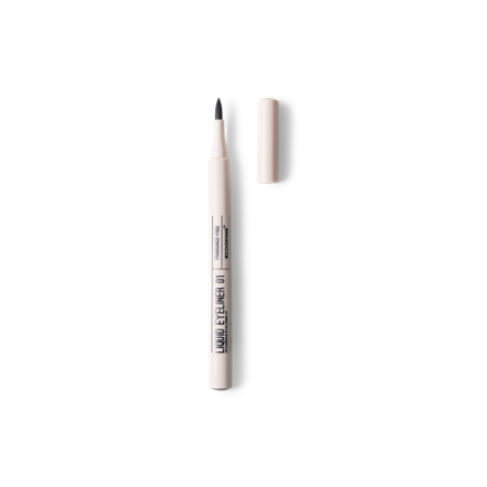Ecooking Liquid Eyeliner, Intens Sort Farve, Langtidsholdbar, Glat Applikator
